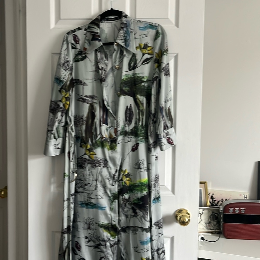 Zara shirt dress with slits on the side
